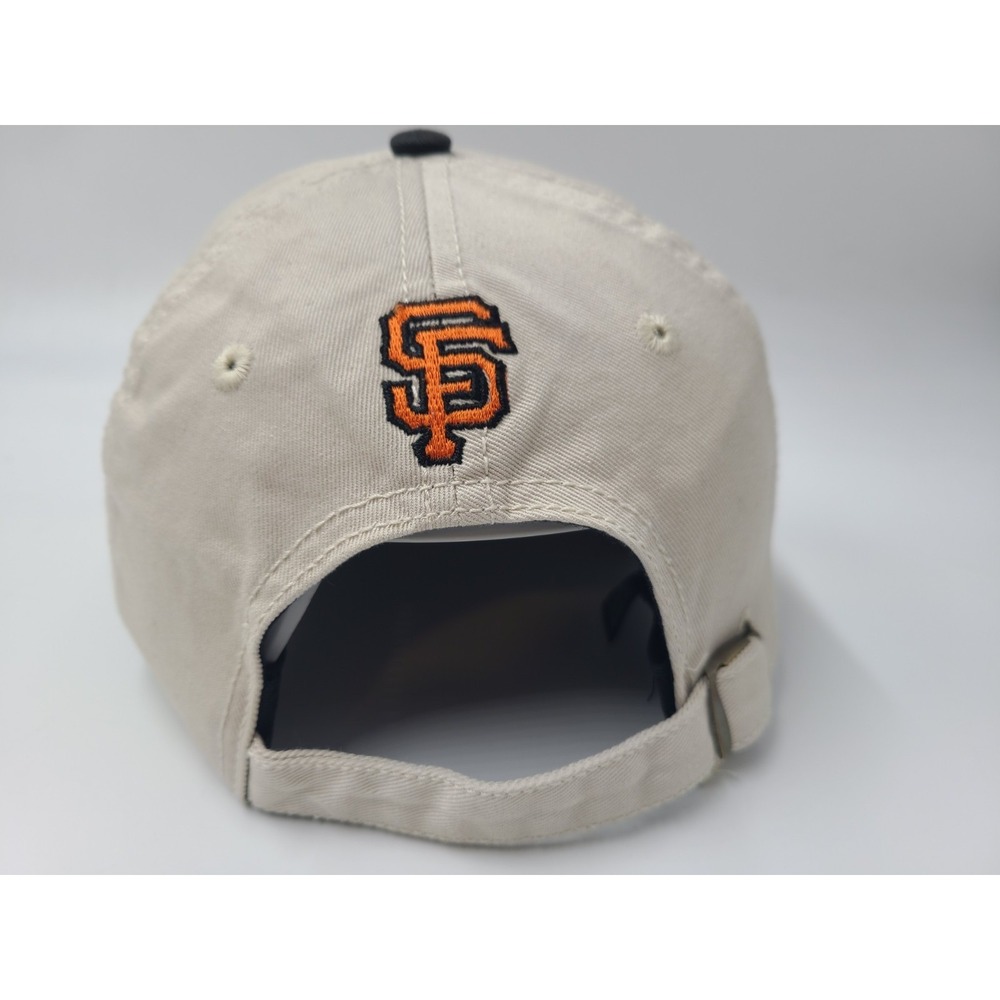 Vintage San Francisco Giants Drew Pearson Strapback (Fits Small) Hat Cap Beige - Picture 10 of 14
